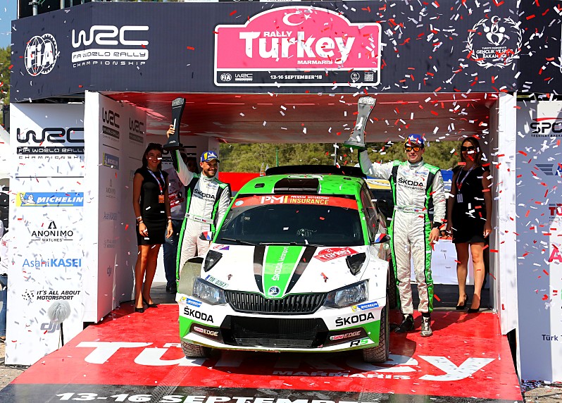 WRC2 Turecko Kopecký